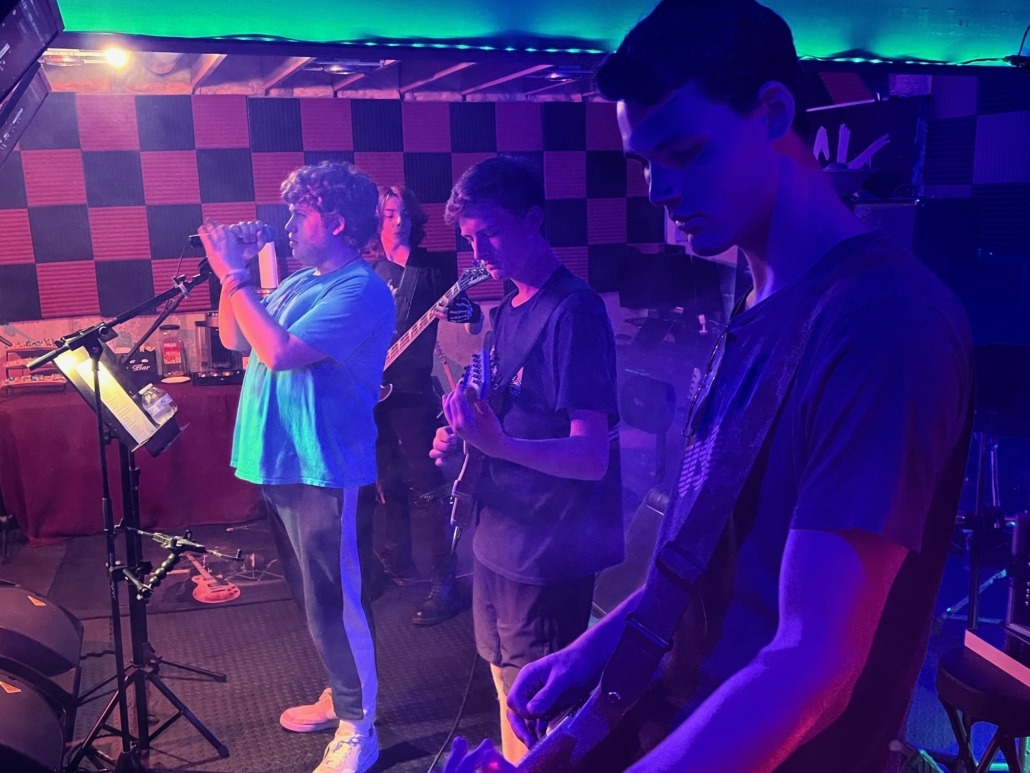 Students Performing at Jam